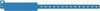 Wristband, Adult, Write-On Vinyl, Custom Printed, Blue, 500/bx