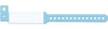 Wristband, Infant, Imprinter Vinyl, Custom Printed, Blue, 250/bx