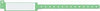 Wristband, Adult, 12", Insert Vinyl, Custom Printed, Green, 250/bx