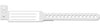 Wristband, Infant, Insert Vinyl, Clear, 250/bx