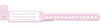 Wristband, Infant, Insert Vinyl, Custom Printed, Green, 250/bx