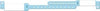 Wristband Set, 2-Part, Mother-Baby Set, Imprinter, Custom Printed, Blue, 150/bx