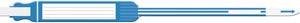 Wristband, Adult, Insert, Self Adhesion, Tri-Laminate, Blue, 250/bx