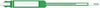 Wristband, Adult, Insert, Self Adhesion, Tri-Laminate, Green, 250/bx