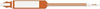 Wristband, Adult, Insert, Self Adhesion, Tri-Laminate, X-Wide, Orange, 250/bx