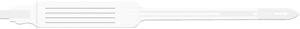 Wristband, Adult, Insert, Self Adhesion, Tri-Laminate, Mega Wide, White, 250/bx