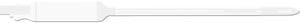 Wristband, Adult/ Pediatric, Write-On, Self Adhesion, Custom Printed, White, 250/bx