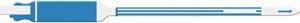 Wristband, Adult/ Pediatric, Write-On, Self Adhesion, Custom Printed, Blue, 250/bx