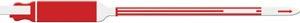 Wristband, Adult/ Pediatric, Write-On, Self Adhesion, Red, 250/bx