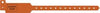 Wristband, Adult/ Pediatric, 10", Tri-Laminate, Allergy Alert, Orange, 250/bx