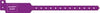 Wristband, Adult/ Pediatric, 10", Tri-Laminate, Allergy Alert, Purple, 250/bx