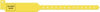 Wristband, Adult, 12", Tri-Laminate, Allergy Alert, Yellow, 250/bx