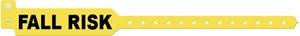Wristband, Adult, Tri-Laminate, Fall Risk, Yellow, 500/bx