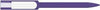 Wristband, Adult/ Pediatric, Insert, Self Adhesion, Soft Vinyl, Custom Printed, Purple, 250/bx