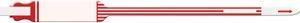 Wristband, Adult/ Pediatric, Imprinter Tri-Laminate, Self Adhesion, Red, 250/bx