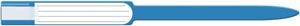 Wristband, Adult, Insert, Self Adhesion, Soft Vinyl, Blue, 250/bx