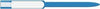 Wristband, Adult, Insert, Self Adhesion, Soft Vinyl, Custom Printed, Blue, 250/bx