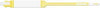 Wristband, Adult, Imprinter Tri-Laminate, Self Adhesion, Yellow, 250/bx