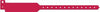Wristband, Adult, Write-On Tri-Laminate, Custom Printed, Cranberry, 500/bx