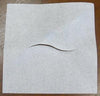 Headrest Sheet, White, Facial Slit, 12" x 12", 1000/cs