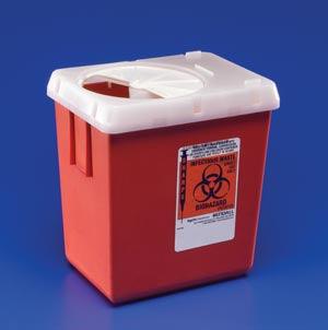 Sharps Container, 8 Qt, Red, 20/cs   <strong style=