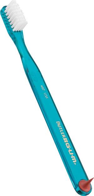 Toothbrush, Classic, Soft Slender Bristles, 3-Row, Compact Head, 1 dz/bx