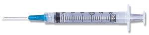 Syringe/ Needle Combination, 3mL, Luer-Lok™ Tip, 21G x 1