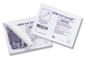 Syringe, 50mL, Luer-Lok™ Tip, Sterile Convenience Pack Tray, Latex Free (LF), 20 tray/pk, 6 pk/cs (Drop Ship Requires Pre-Approval)