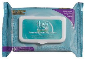 Flushable Personal Cleansing Cloths, 5.5