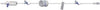 IV Admin Set, 100", Flow Controller, 2 Needleless Injection Sites, 50/cs