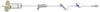 AMSafe-3® IV Set, Adjust to 10, 15, 60 Drops Per mL, 83" Length, 24 mL Priming Volume, AMSafe-3 IV Set, Roller Clamp, 1 Pre-Pierced Y Site, 1 AMSafe Needle-Free Y Site, Rotating Male Luer Lock, PE Poly Pouch, 50/cs