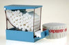 Dispenser, 4" x 3.3" x 2", Blue, 1/ctn