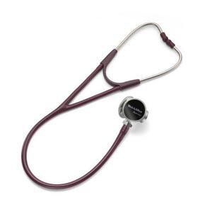 Harvey Deluxe Triple Head Stethoscope, Burgundy, 28
