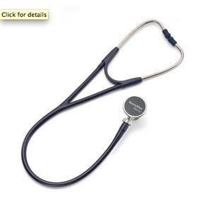 Harvey Deluxe Double Head Stethoscope, Navy, 28
