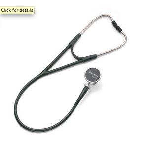 Harvey Deluxe Double Head Stethoscope, Forest Green, 28