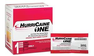 HurriCaine ONE®, Unit Dose Non-Aerosol Spray, Original Wild Cherry, 0.5mL, 25/bx