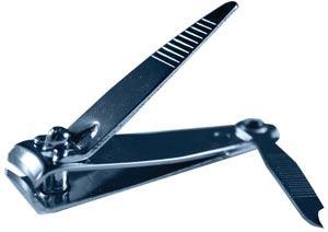 Fingernail Clipper with File, 12/bx, 24 bx/cs