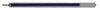 Flexible Pen & Cap, 4" Clear, Blue Ink, 144/bx, 10 bx/cs