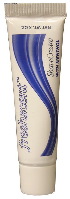 Brushless Shave Cream with Menthol, 3 oz Tube, 144/cs
