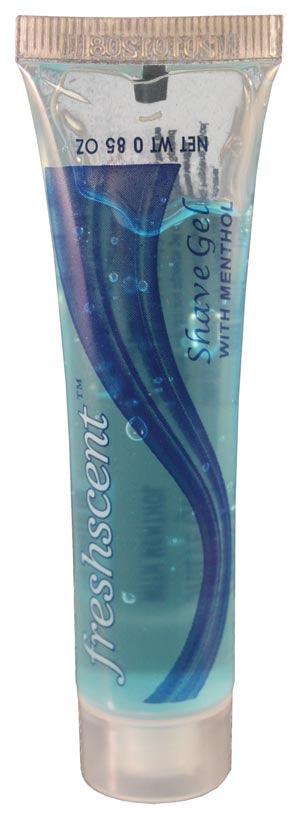 Shave Gel, 0.85 oz Tube, 144/bx, 5 bx/cs