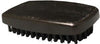 Block Handle Hairbrush (Military Style), Black, Nylon Bristles, 12/bx, 24bx/cs