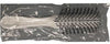 Adult Hairbrush, 7 Rows of Nylon Bristles, Individually Polybagged, 24/bx, 12 bx/cs