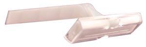 Single Blade Razor, Stainless Steel, Clear Removable Safety Cap, One-Piece Clear Handle, Clear Head & Handle, 100/bx, 10bx/cs