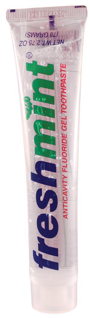 Anticavity Fluoride Gel Toothpaste, 2.75 oz, 144/cs
