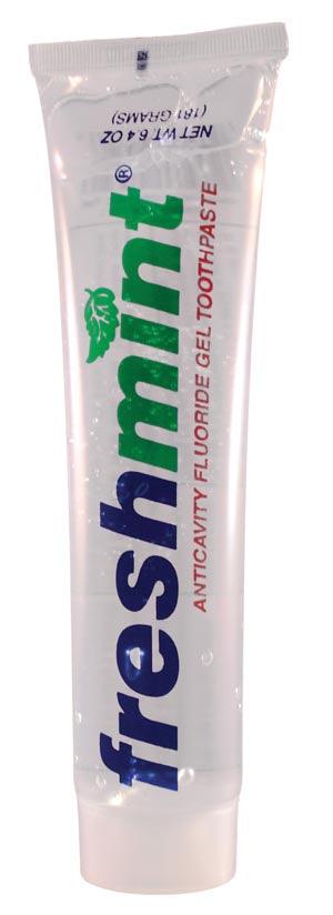 Anticavity Fluoride Gel Toothpaste, 6.4 oz, 48/cs