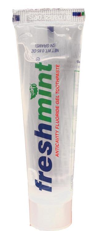 Anticavity Fluoride Gel Toothpaste, .85 oz, 144/bx, 5 bx/cs