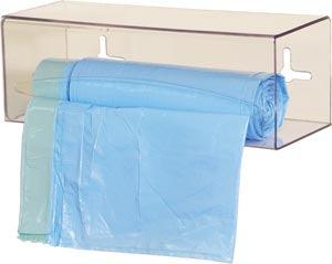 Bag Dispenser, Single, Holds One Roll of Bags up to 9