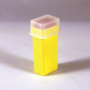 Needle, 1.0mm Penetration Depth, 21G, 5-10ul (Low Blood Flow), Yellow, 100/bx