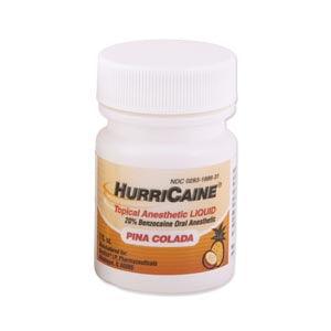Topical Anesthetic Liquid, 1 fl oz Jar, Pina Colada