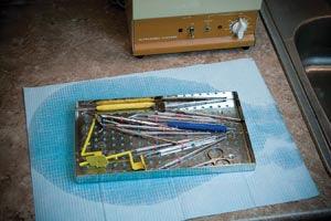 Wicking Towel For Ultrasonic Tool Cleaning, 13